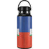 Haitian Flag Distressed Hydro Flask 32oz Wide Mouth Skin